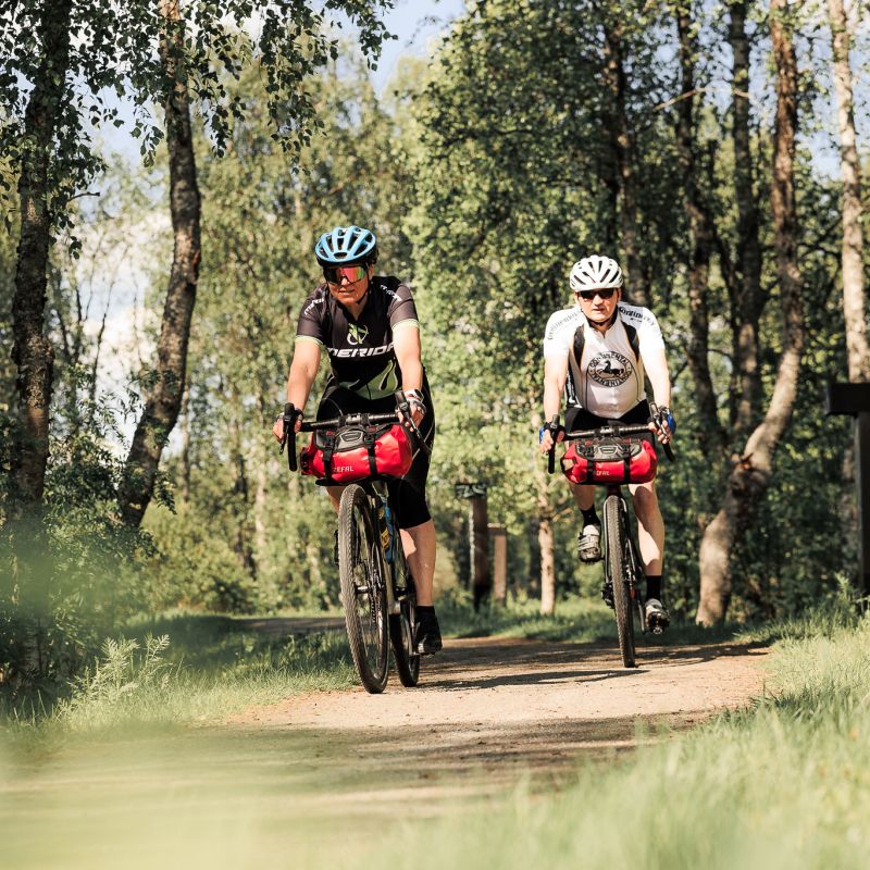 gravel pyöräily ruka-kuusamossa